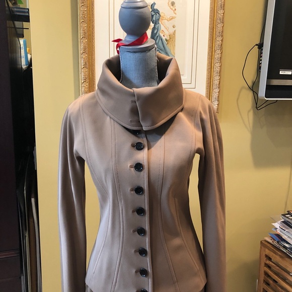 Dolce & Gabbana Tan Skirt Suit sz 46 NWOT
